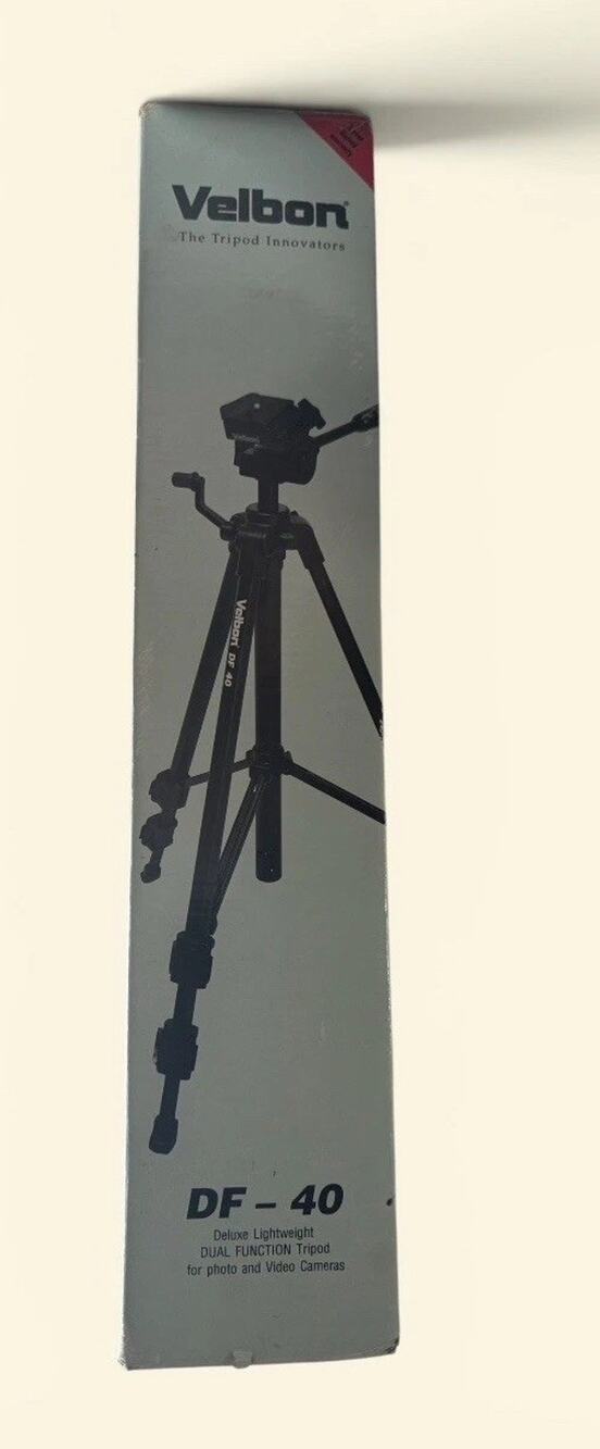 Velbon DF-40 Lightweight Dual Function Tripod Pan/Tilt Head Quick Release